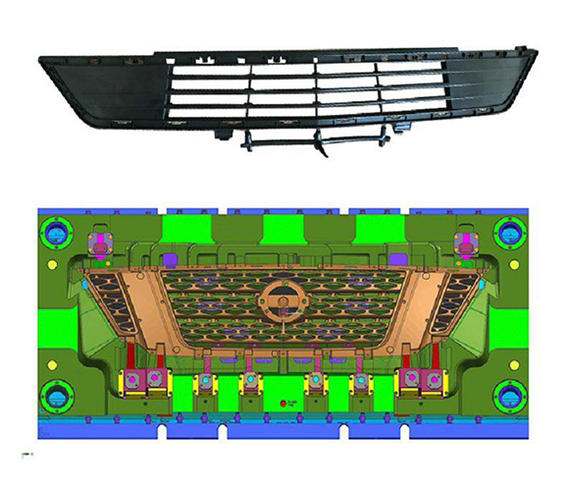 Auto Body Bumper Grille Mould For Aftermarket