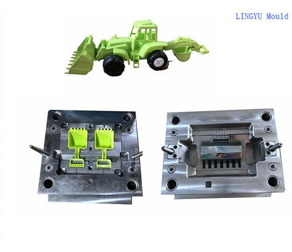 Plastic Tractor Toys Mold